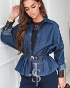 Alternative view of Premium Denim Shirt – Classic, Stylish & Versatile